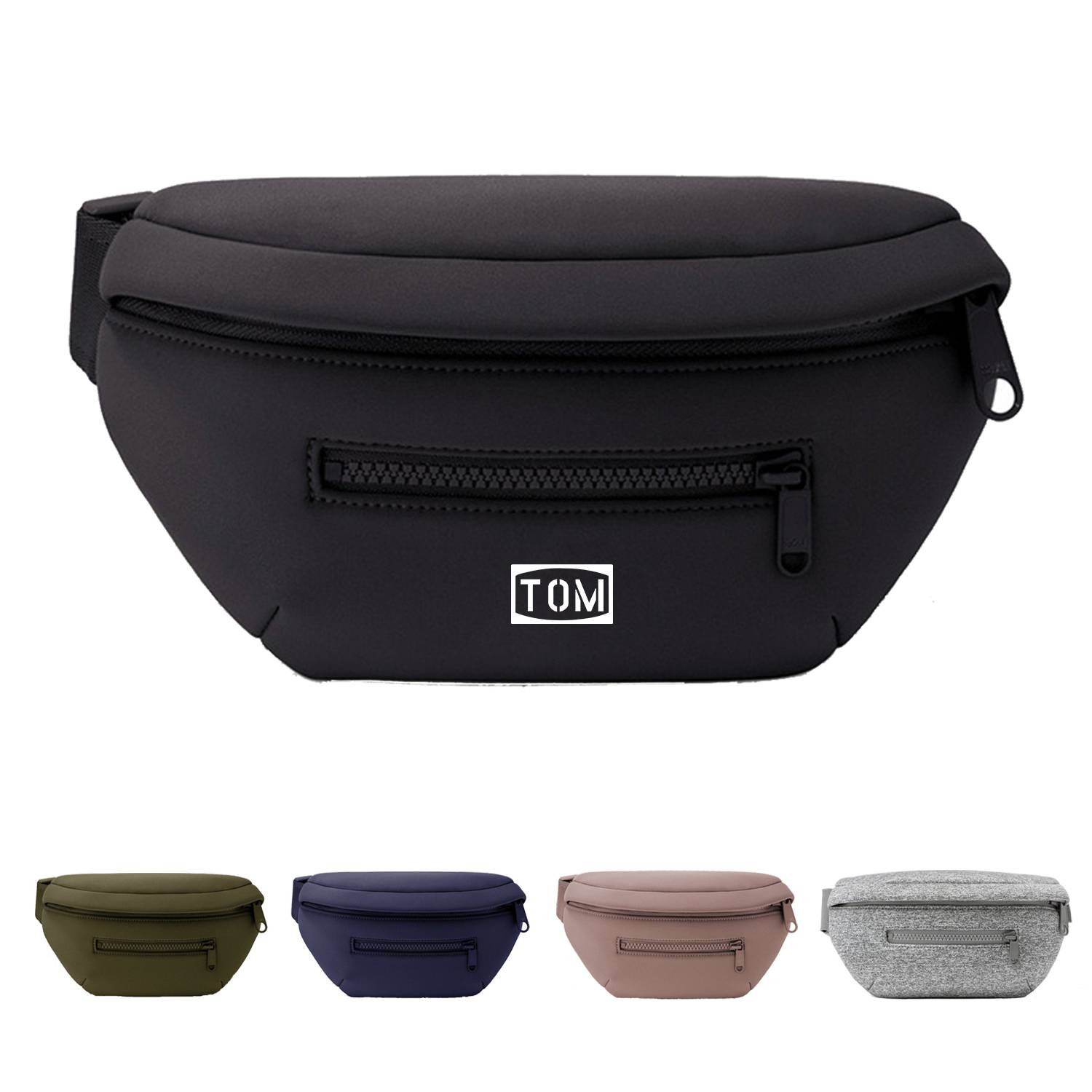Custom Logo Waterproof Fanny Pack Unisex Neoprene Waist Bag