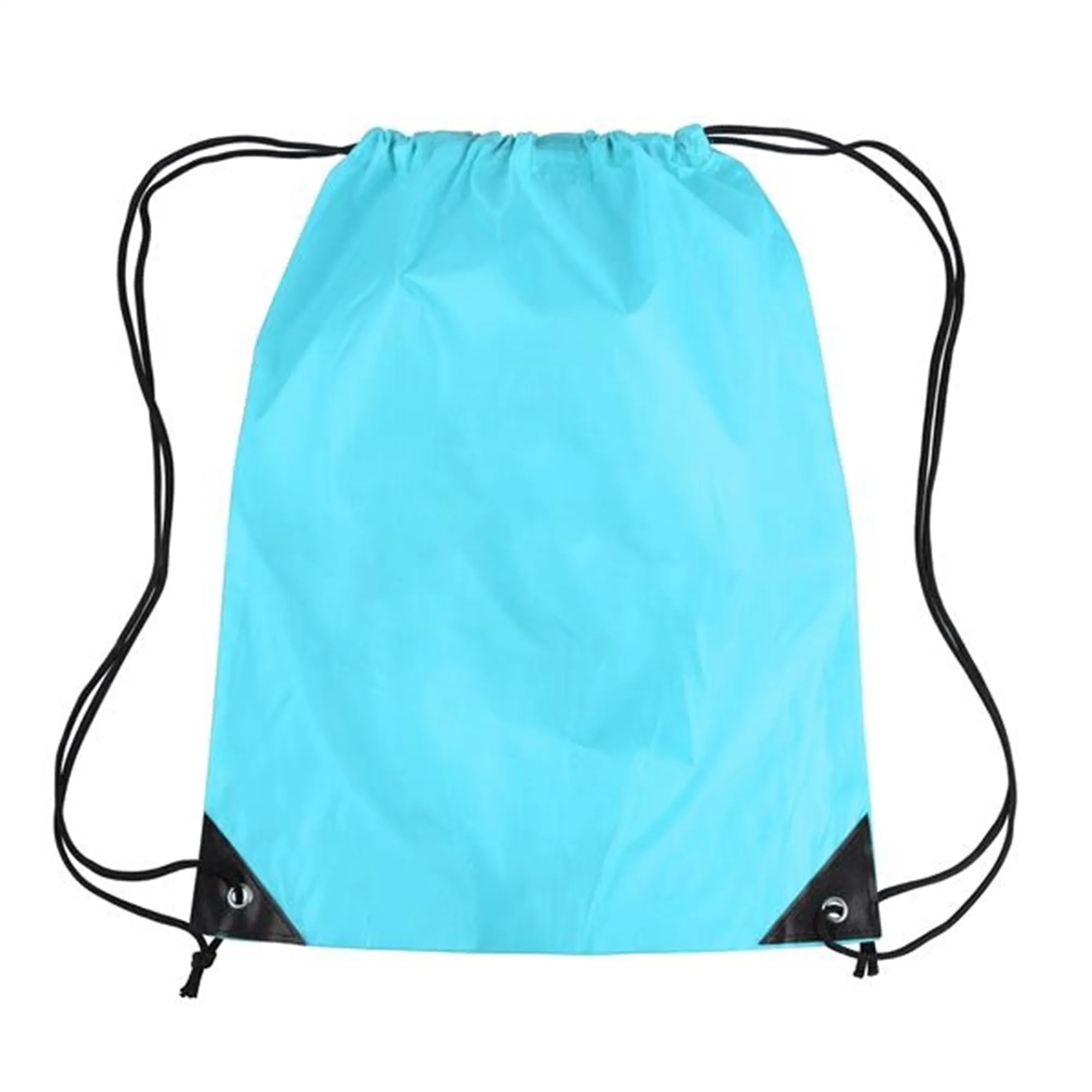 14" x 17" Polyester Drawstring Backpack 15