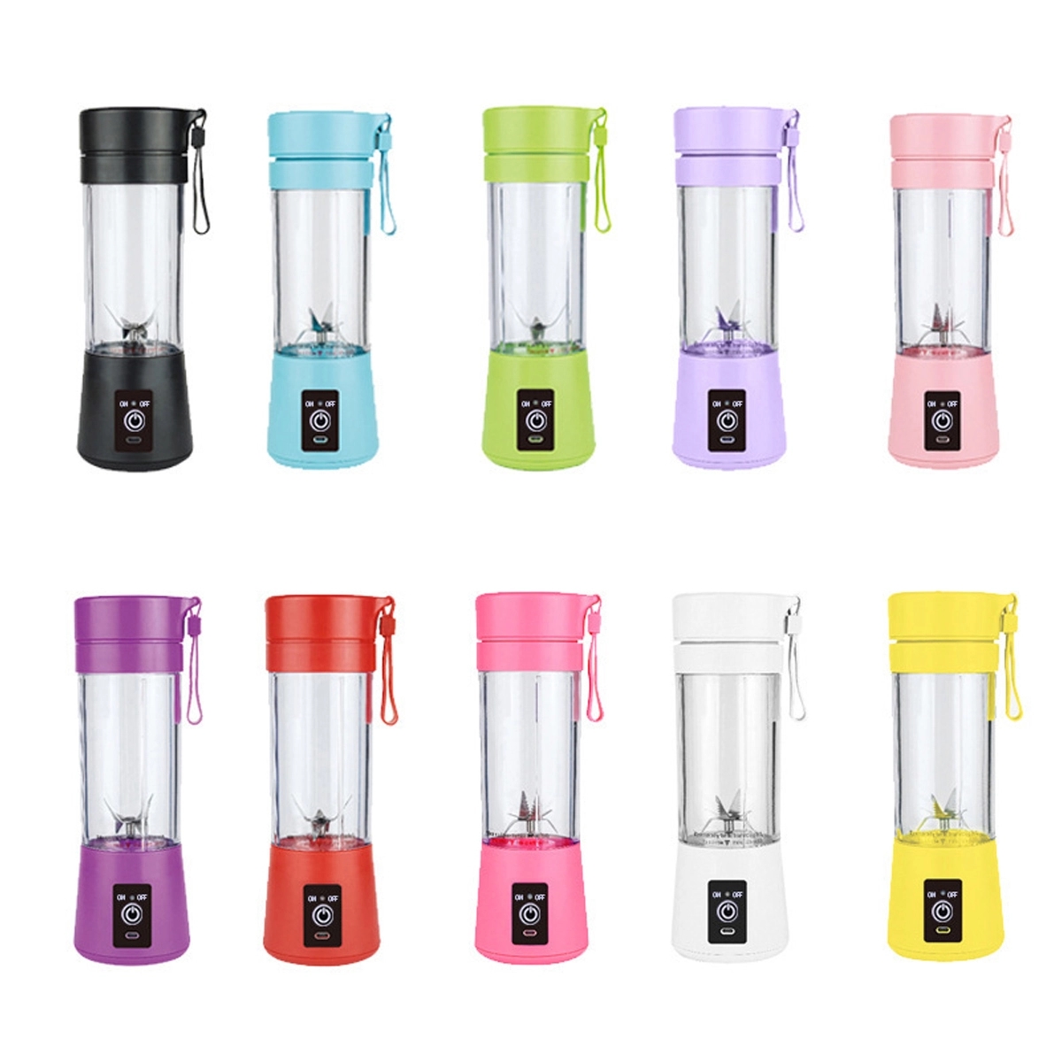 Portable Electric Usb Juicer Blender Cup 5