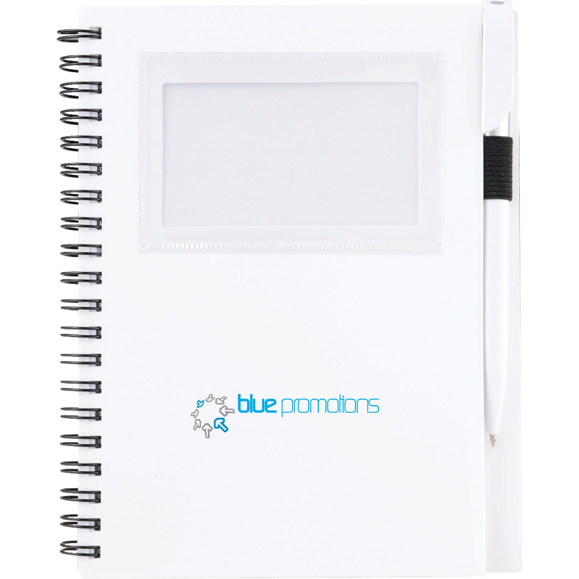 FSC® Mix 5.5" x 7" Star Spiral Notebook with Pen 37