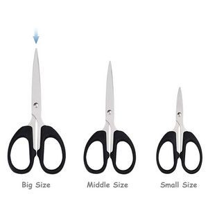 Big Office Stationery Scissors With Ergonomic Handle And Stainless Steel Blades 13