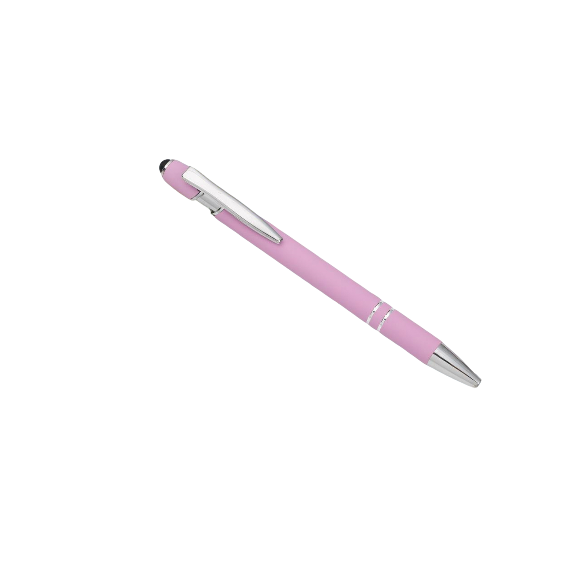 Metal Stylus Ballpoint Pen Dual Tip Click Action 7