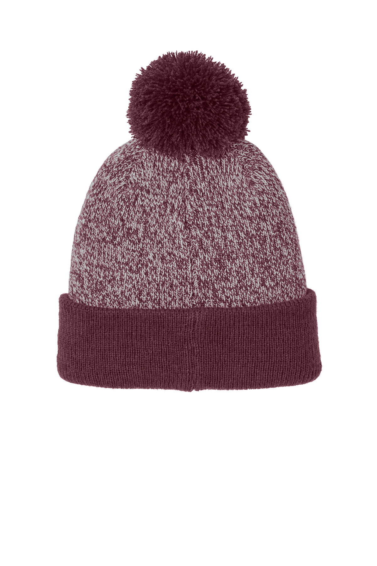 Sport-Tek Halftime Heather Pom Beanie STC68 5