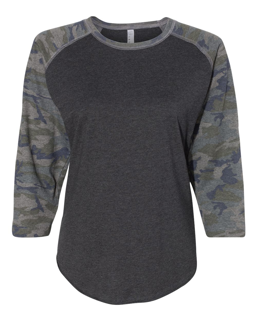 Women's Baseball Fine Jersey Three-Quarter Sleeve Tee - 3530 11