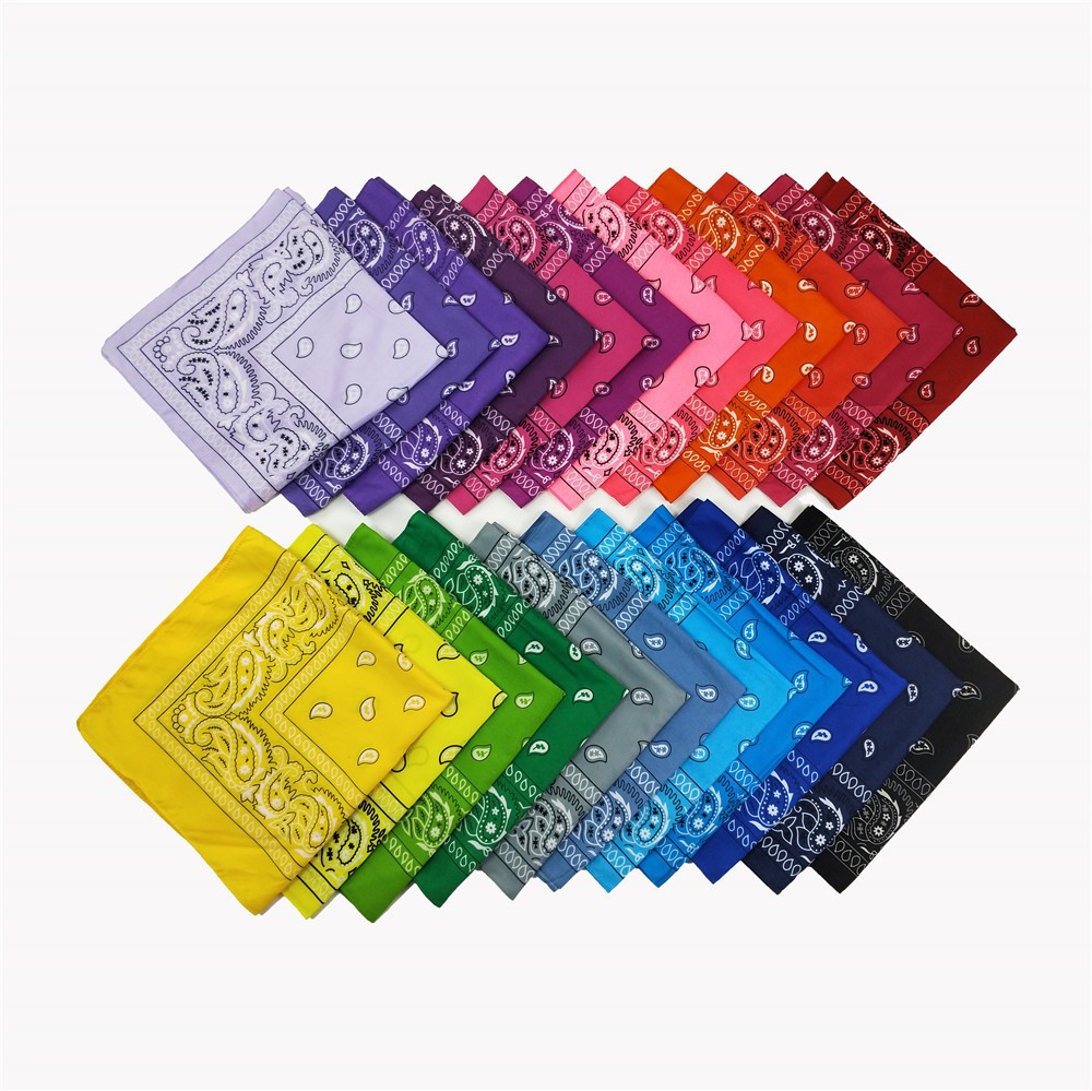 Full Color Polyester Bandanas Multi-Use Headbands 4