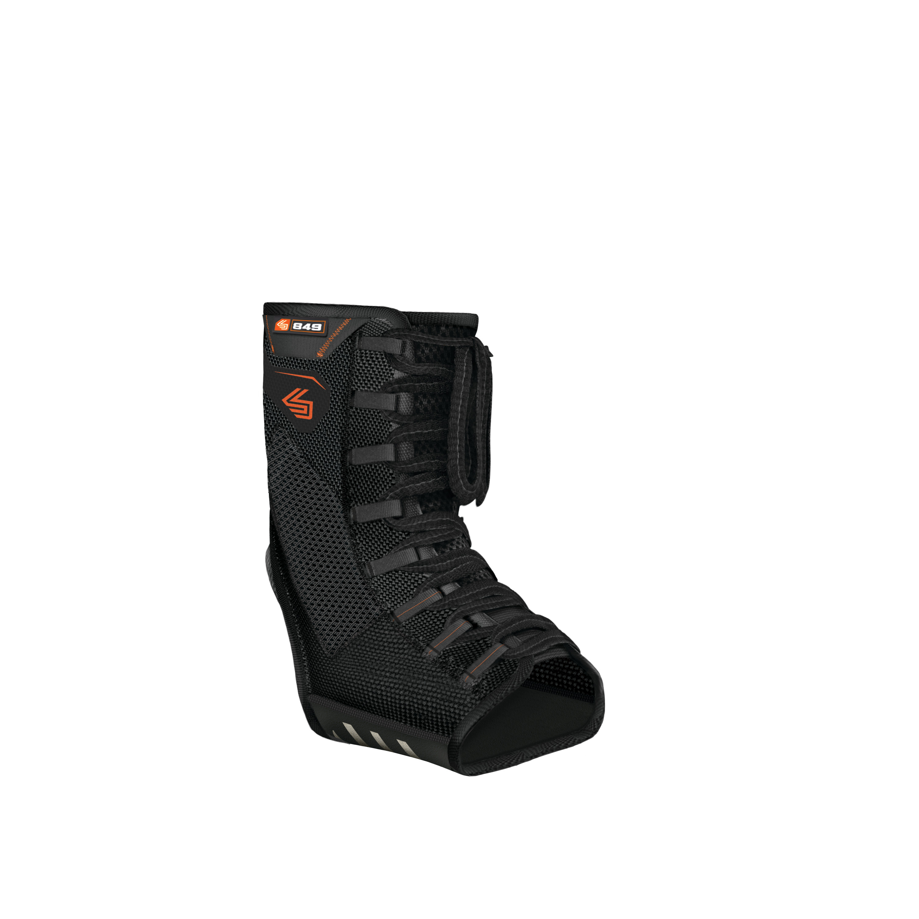 Ultra Gel Lace AnkSupp Blk 1