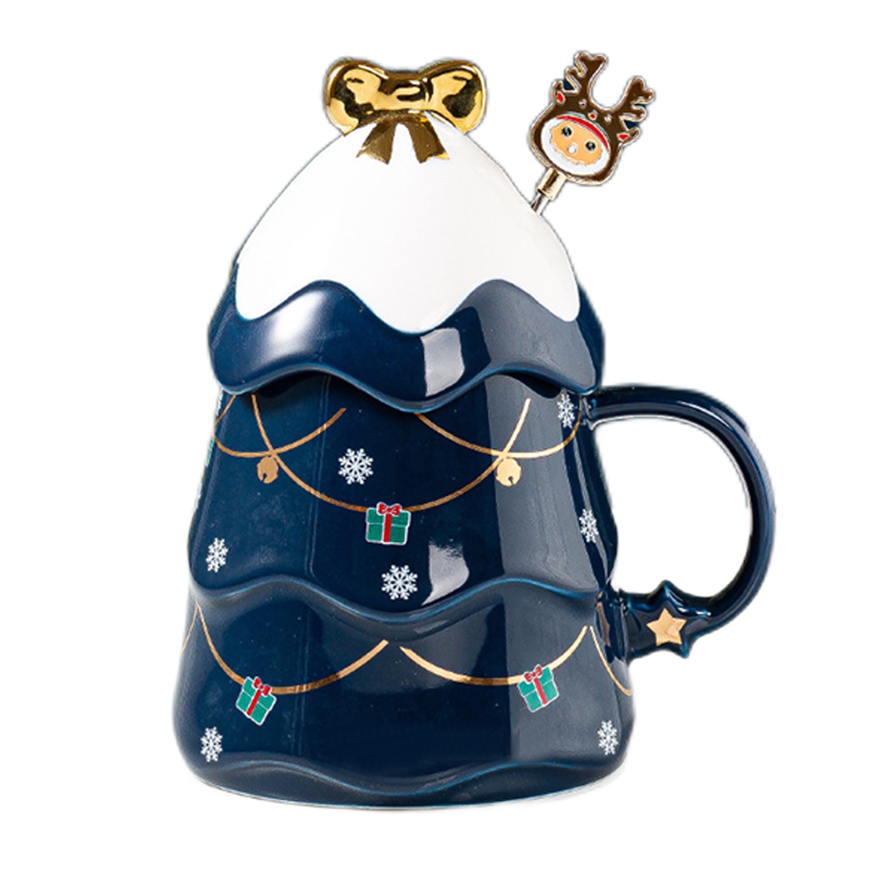 Christmas Themed Ceramic Mug 1