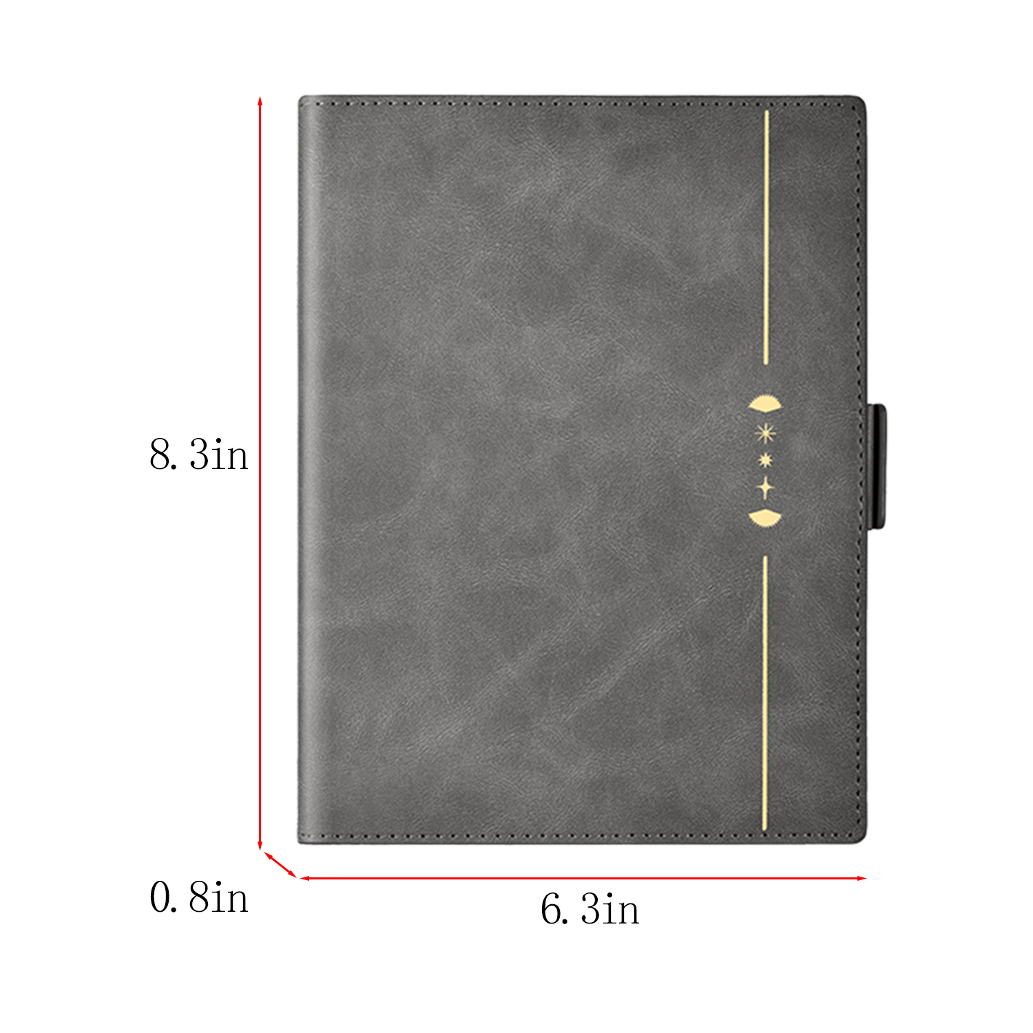 A5 PU Leather Magnetic Closure Notebook 7