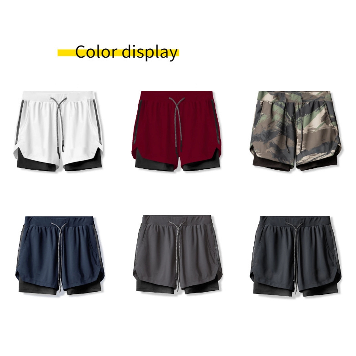 Men'S Gym Workout Shorts 3