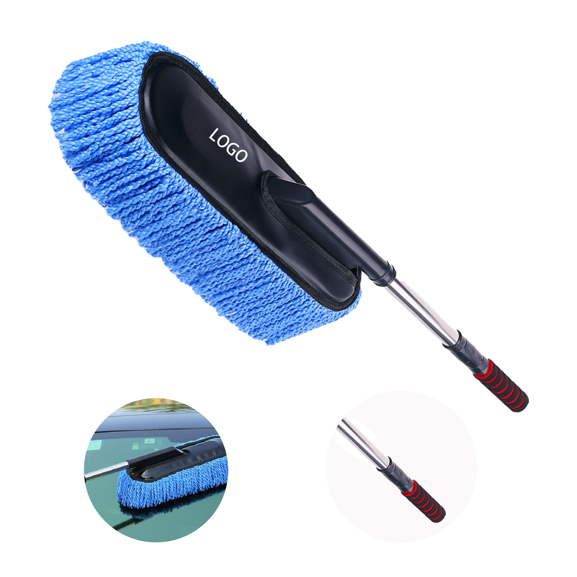 Microfiber Extendable Exterior Car Duster 1