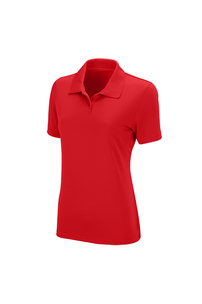 Women's Vansport Omega Solid Mesh Tech Polo 67