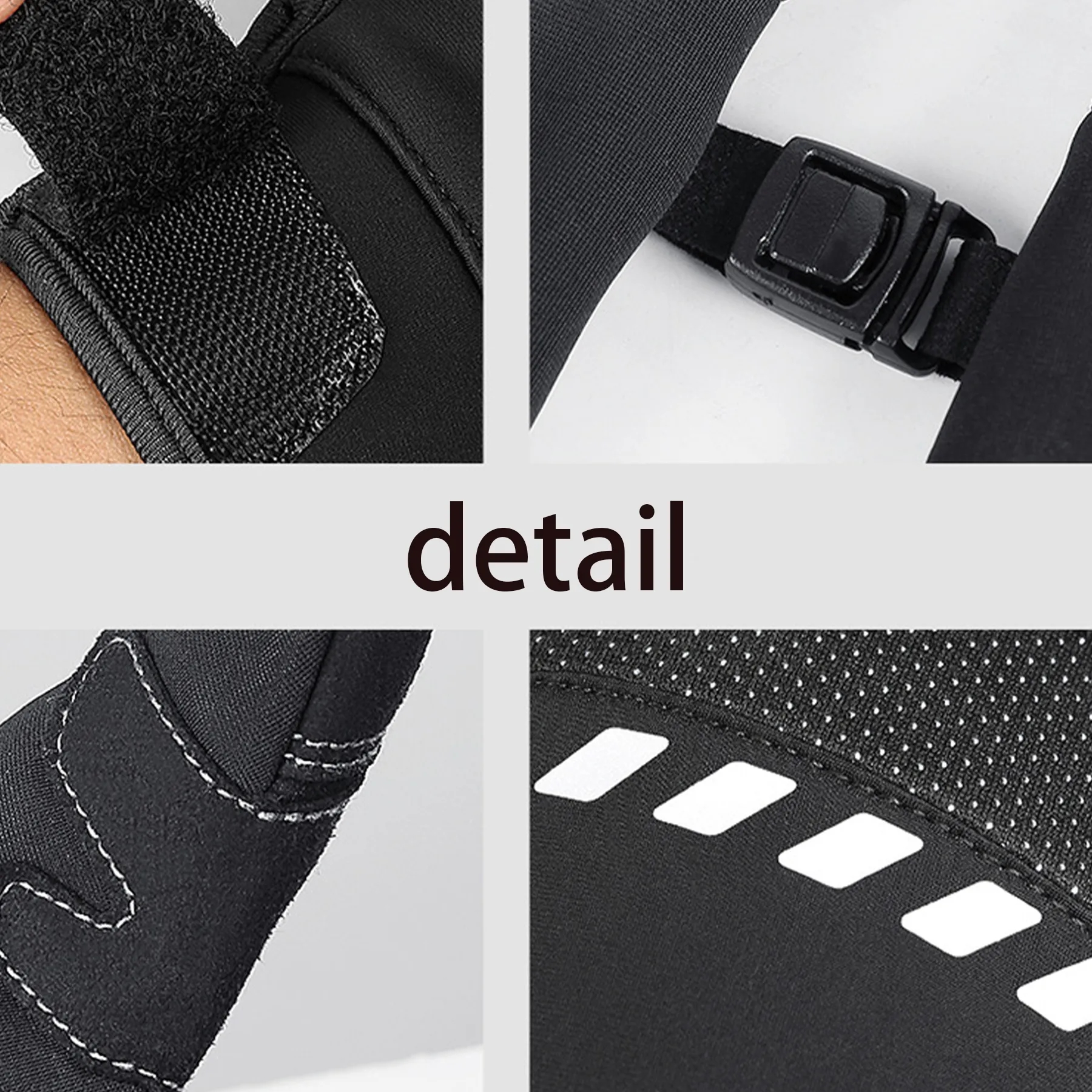 Microfiber Cloth Touchscreen Full-Finger Riding Gloves 5