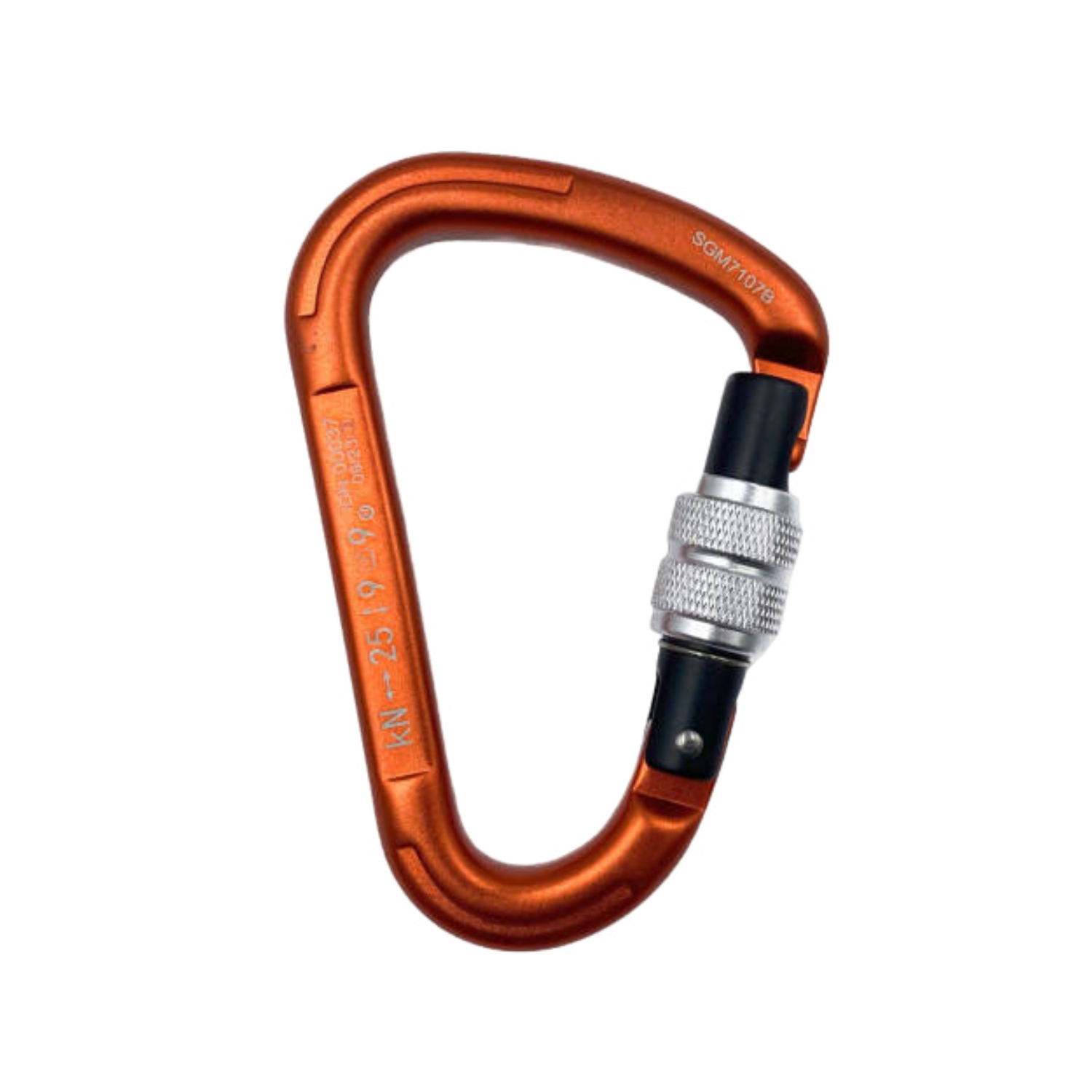 Triangle Shape Screw Gate Carabiner 4