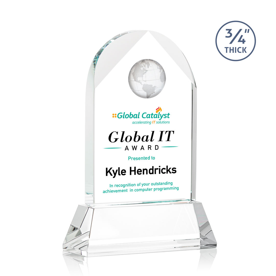 Blake Globe VividPrint™ Award on Newhaven - Starfire 6