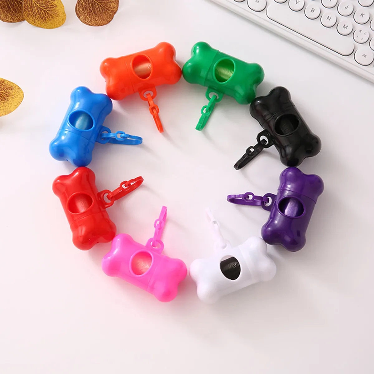 Bone Shaped Poop Bag Pet Waste Disposal Dispenser 3