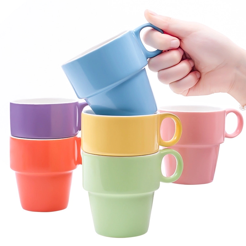 Porcelain Stackable Mug - 9 Ounce 3