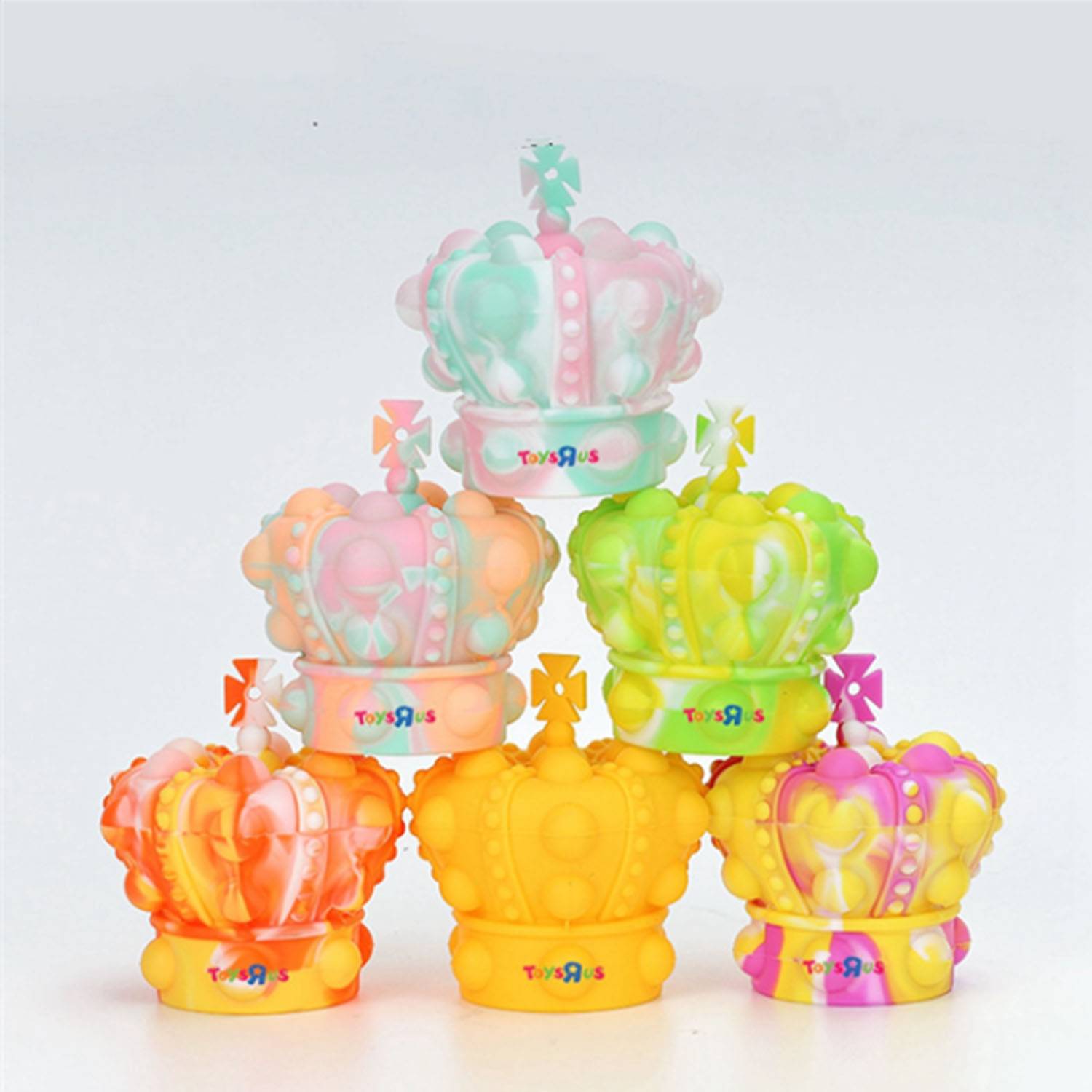 Crown Shaped Decompression Sensory Squeeze Ball Fidget Toy 4