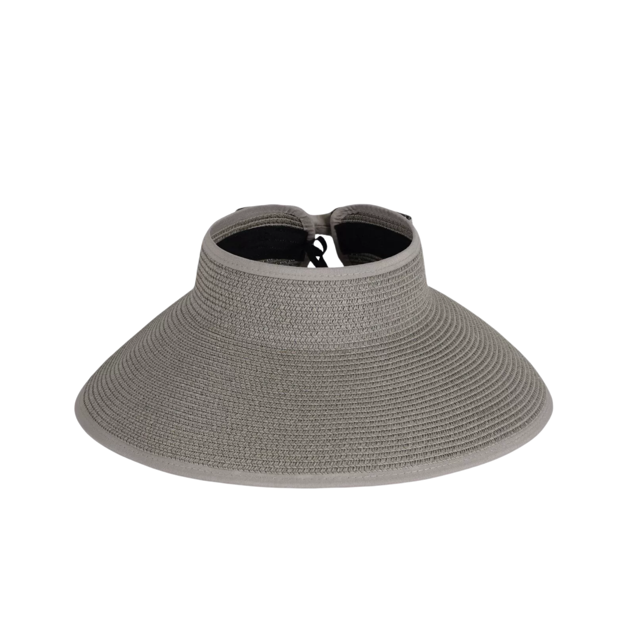 Wide Brimmed Folding Straw Hat 2