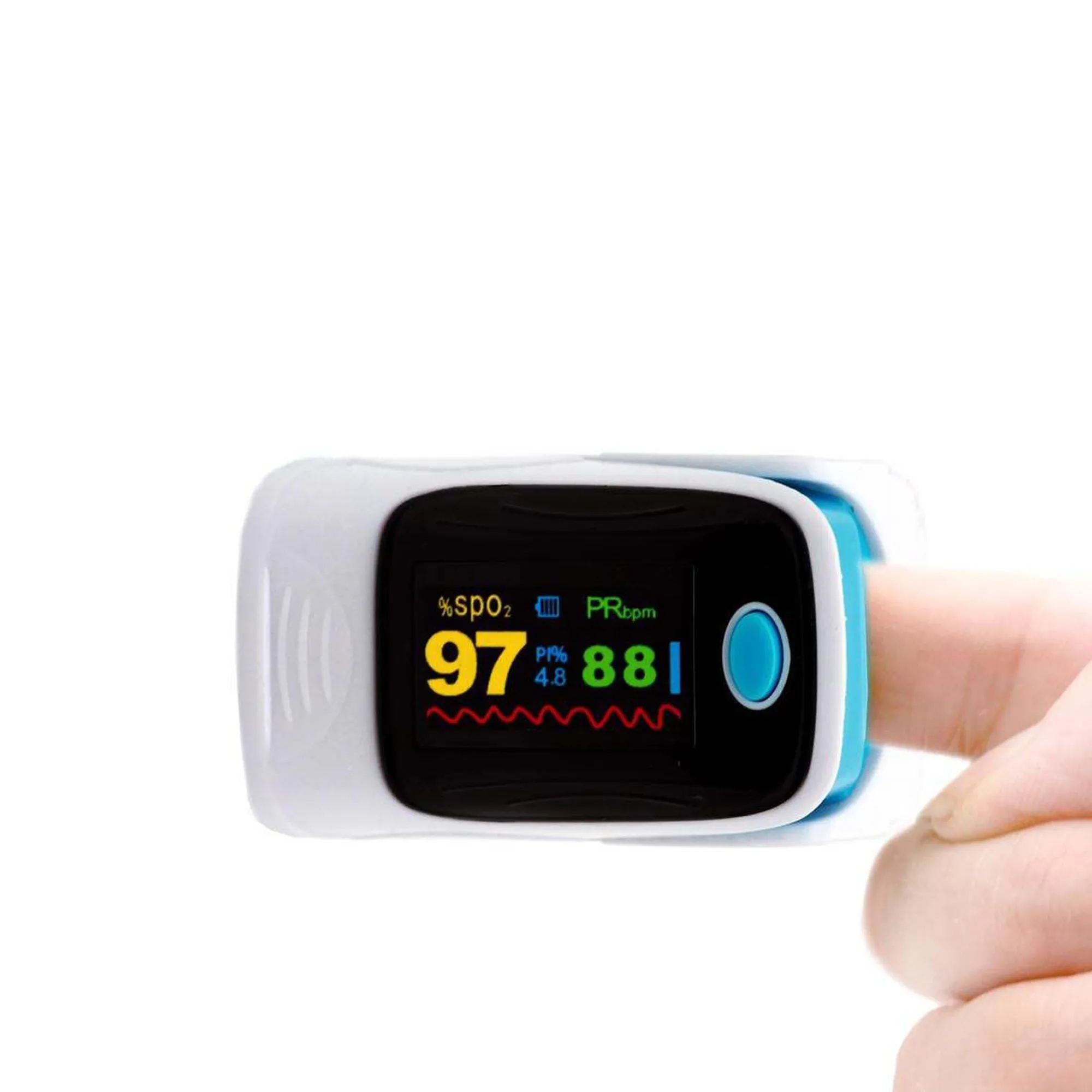 Portable Finger Pulse Digital Oximeter 2