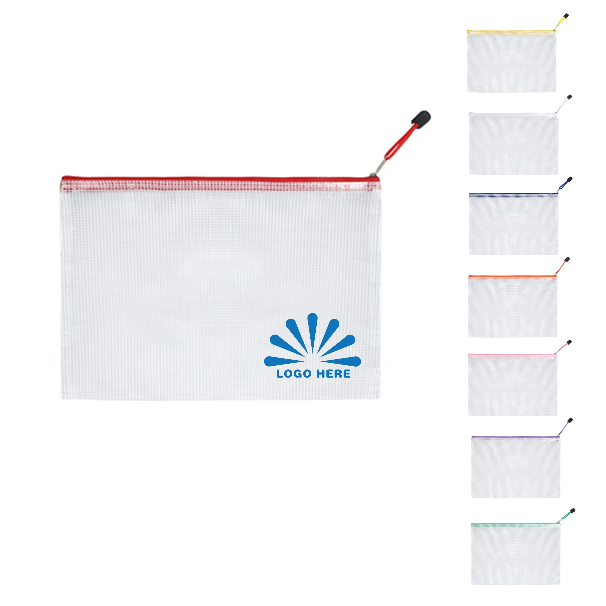 B4/A4/B5/A5/B6/A6/Bills Waterproof Zipper File Bag