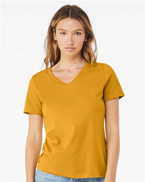 Women's Relaxed Jersey V-Neck Tee - 6405 100