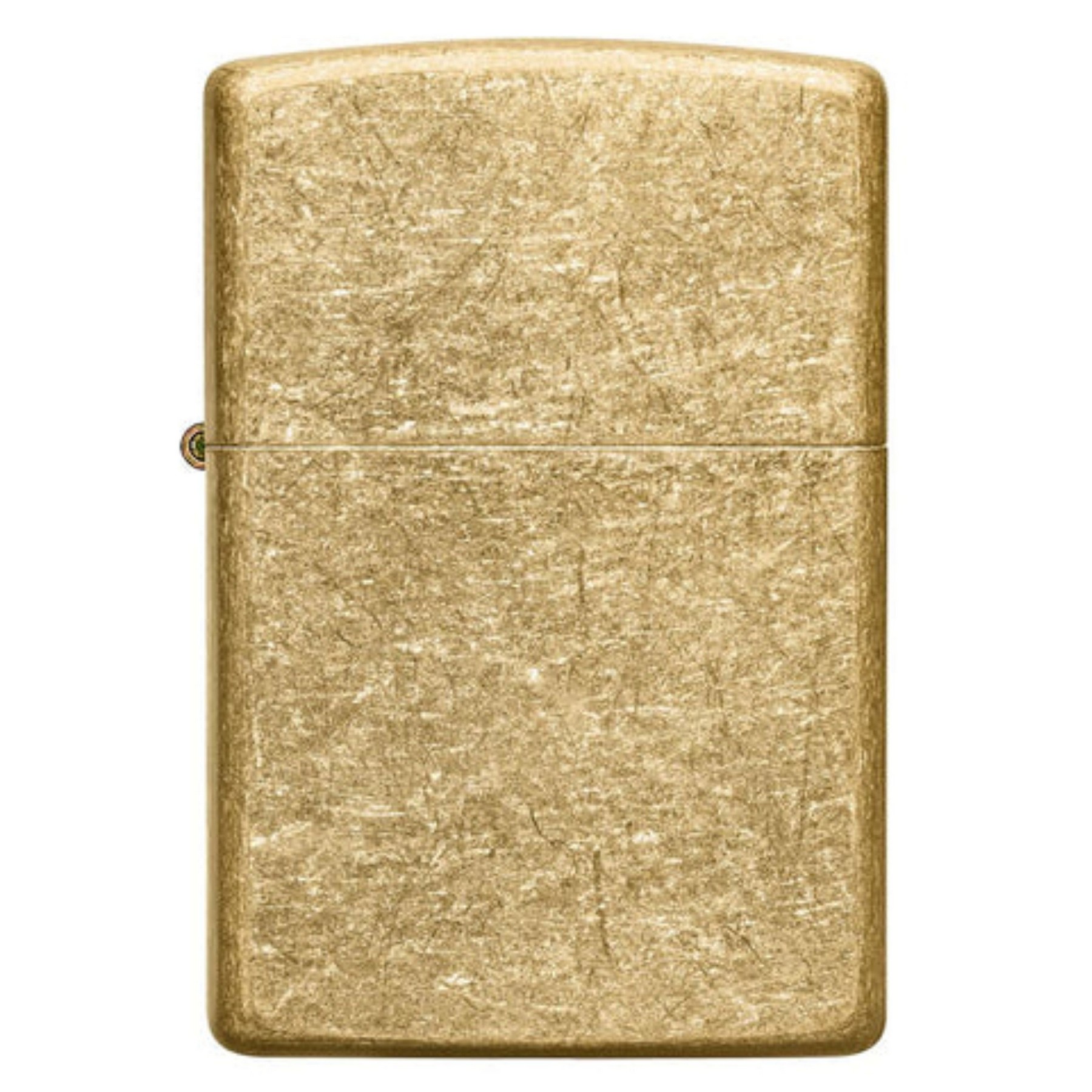 Genuine Zippo windproof lighter - Tumbled Brass