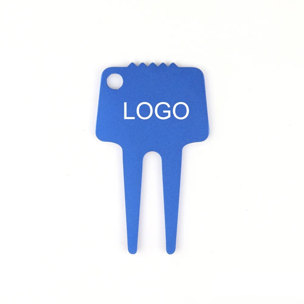 Aluminum Golf Divot Tool Key Chain 7