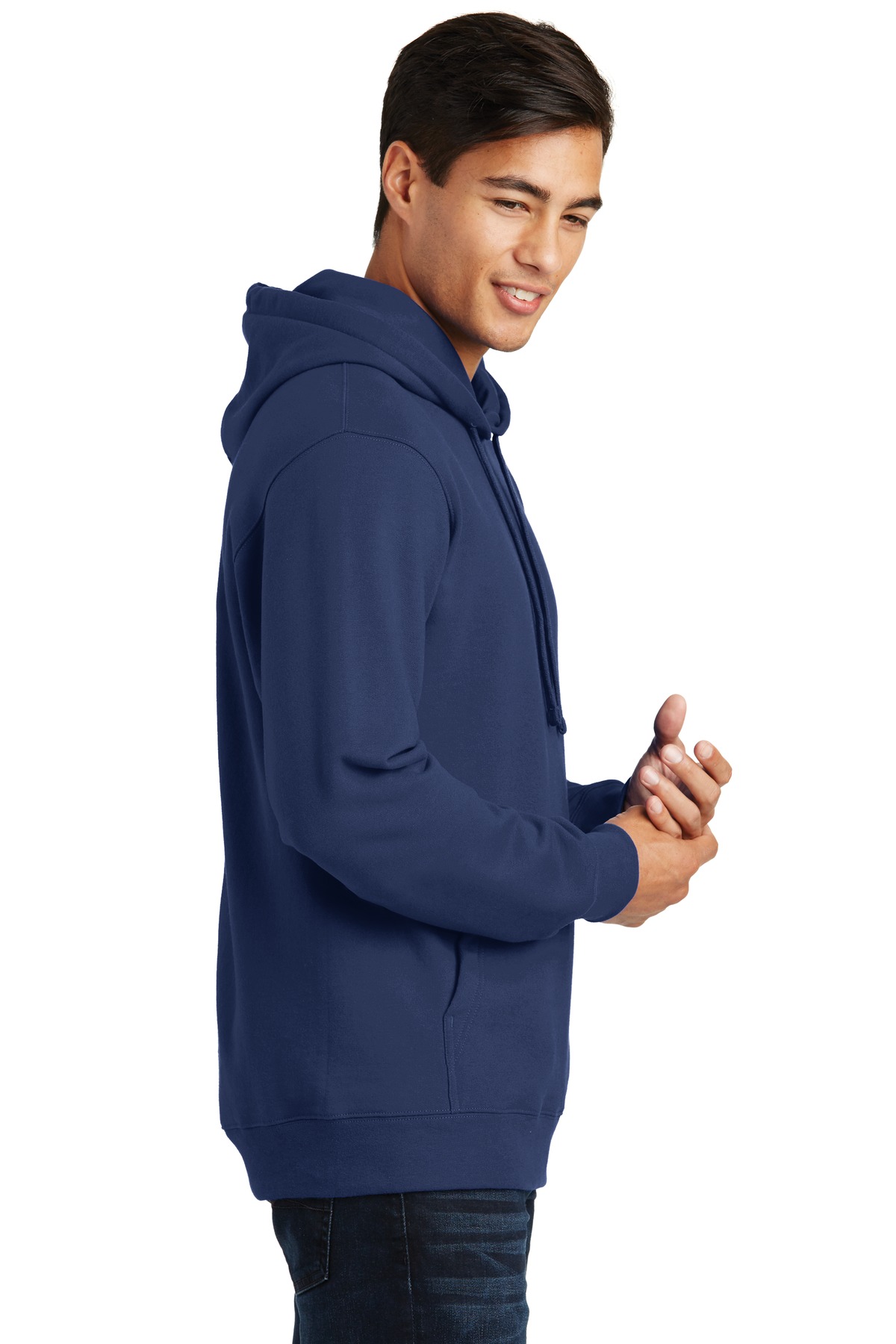 Port & Company® Fan Favorite Fleece Pullover Hooded Sweatshirt, custom hoodie or sweatshirt with logo imprint 41