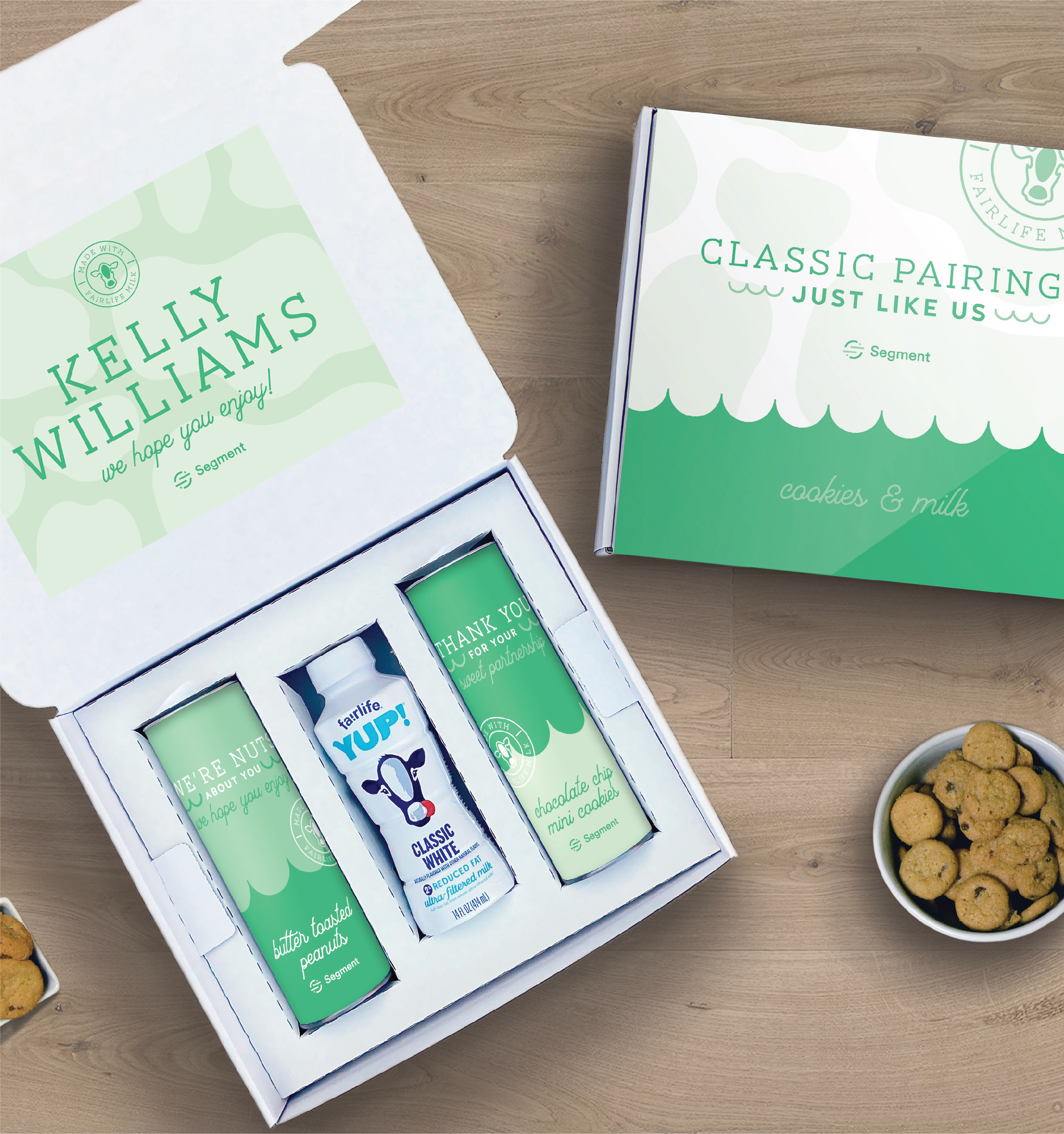 Milk & Cookies Specialty Custom Gift Box 4