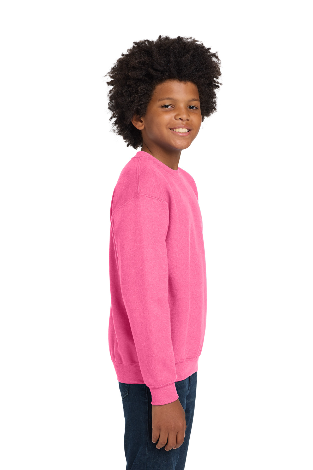 Gildan Youth Heavy Blend Crewneck Sweatshirt. 18000B 29