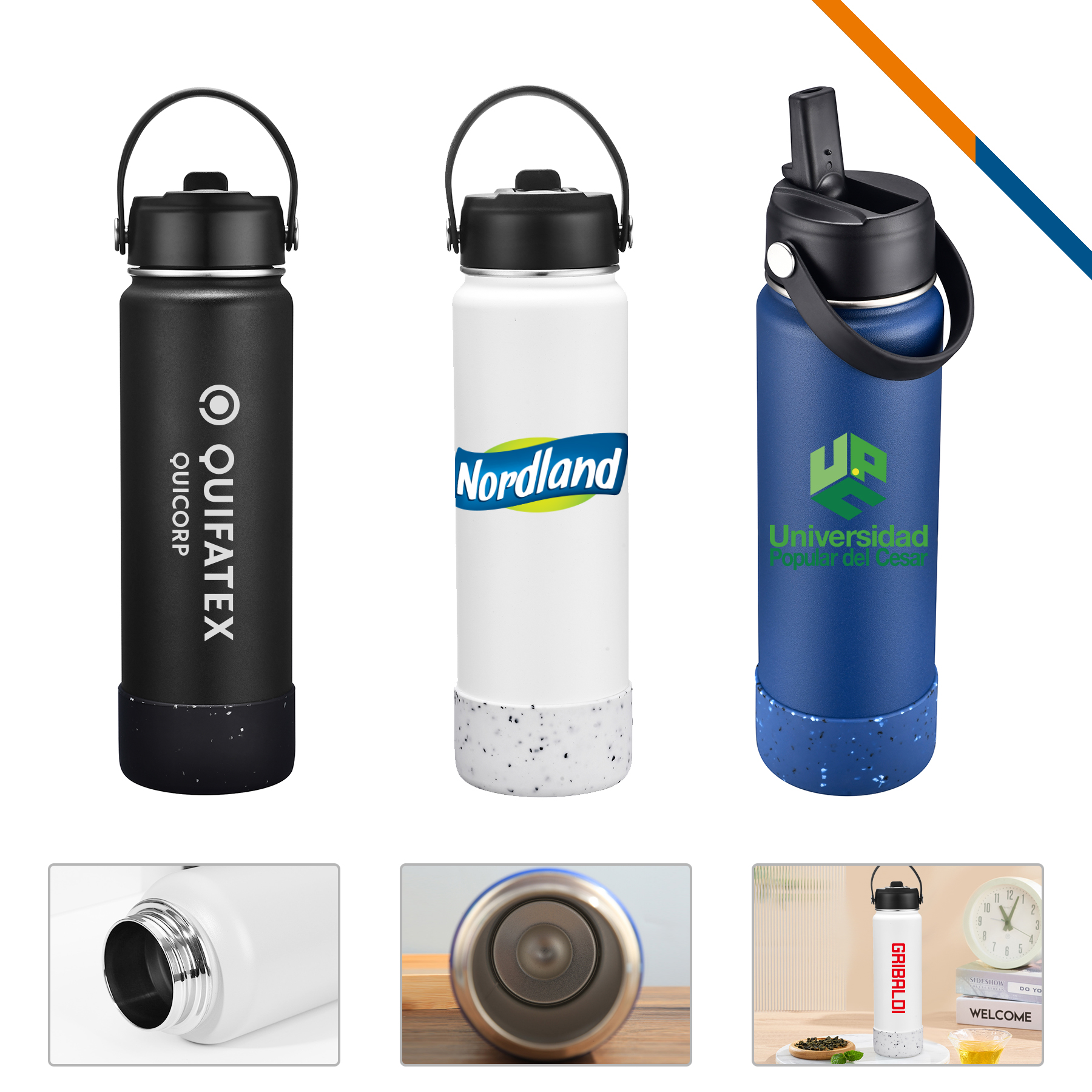 Senfy Stainless Steel Water Bottle - 27 OZ. 5