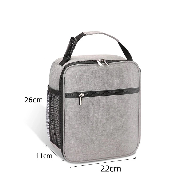 Double-Zipper Handheld Insulated Bag 4