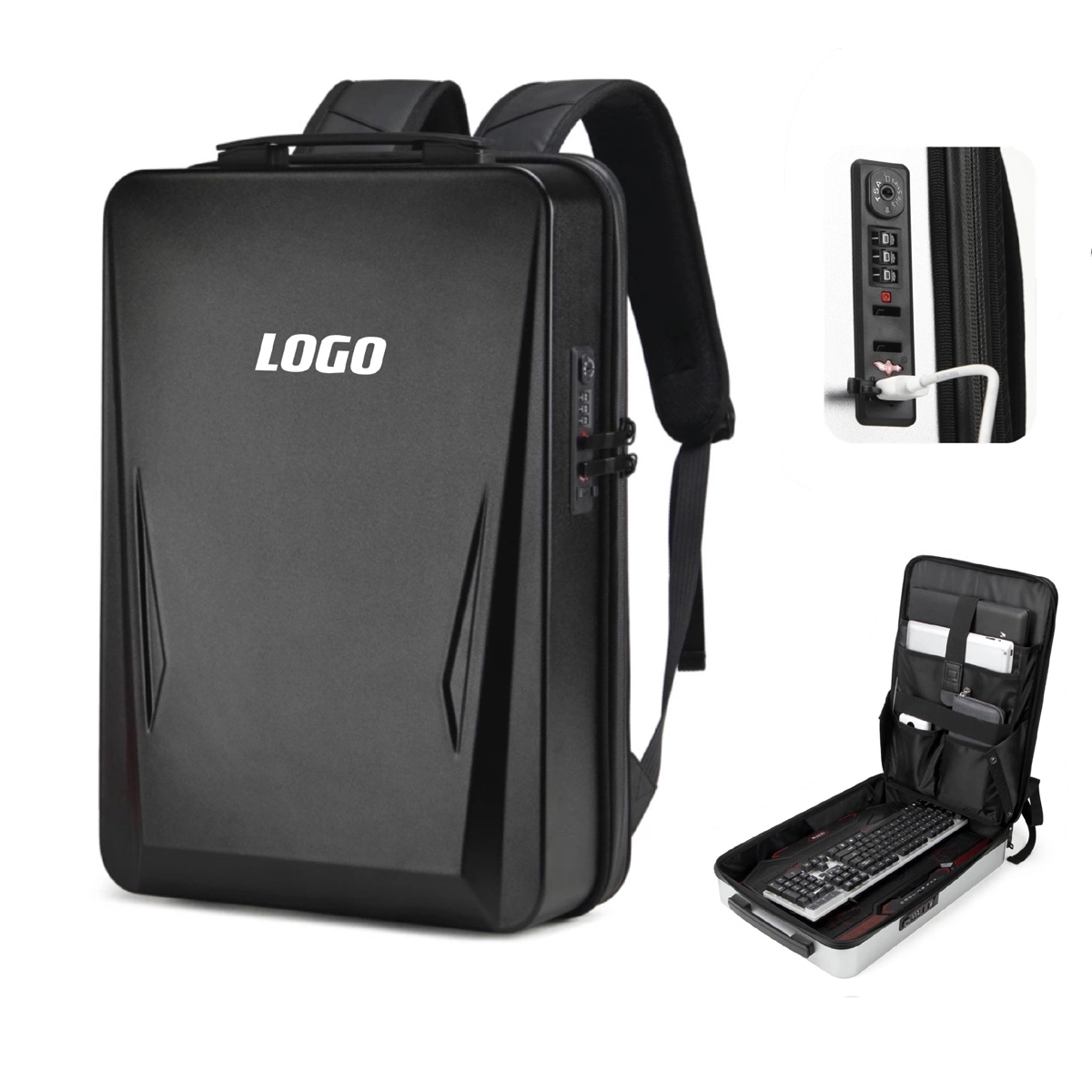 High Quality Hard Shell Backpack 1