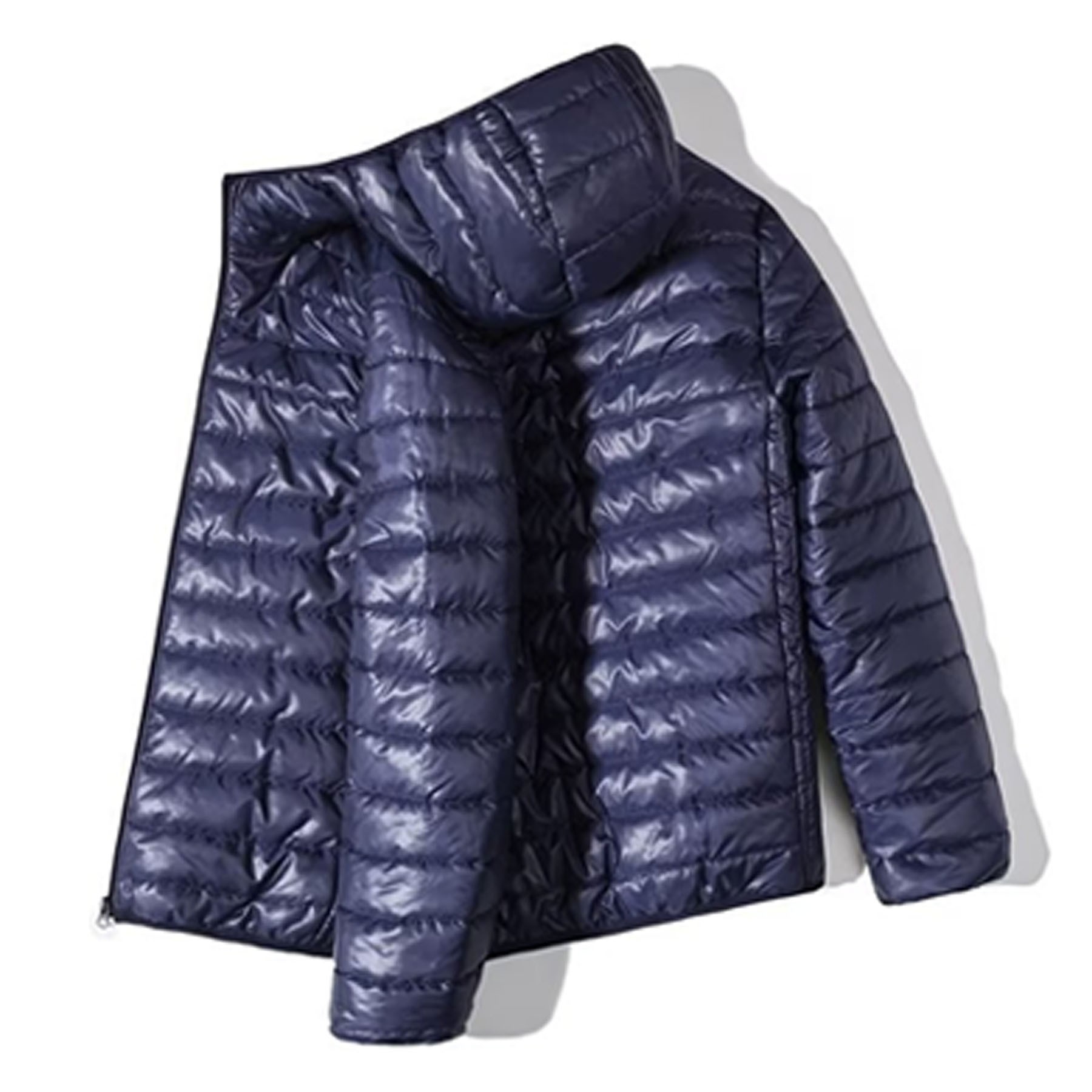 Men's Lightweight Packable Accent Puffer Jacket 5
