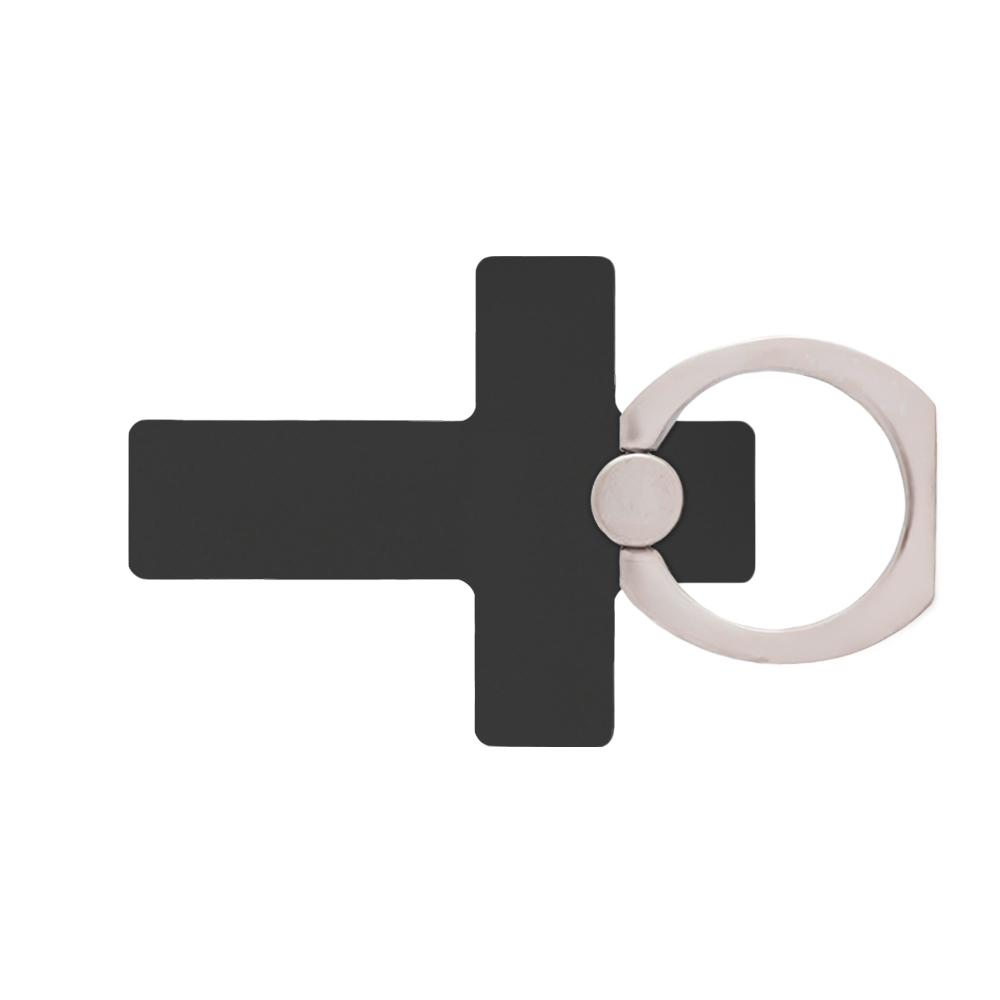 Cross Shaped - Washington Metal Adhesive Cell Phone Ring Grip Holder And Stand 2