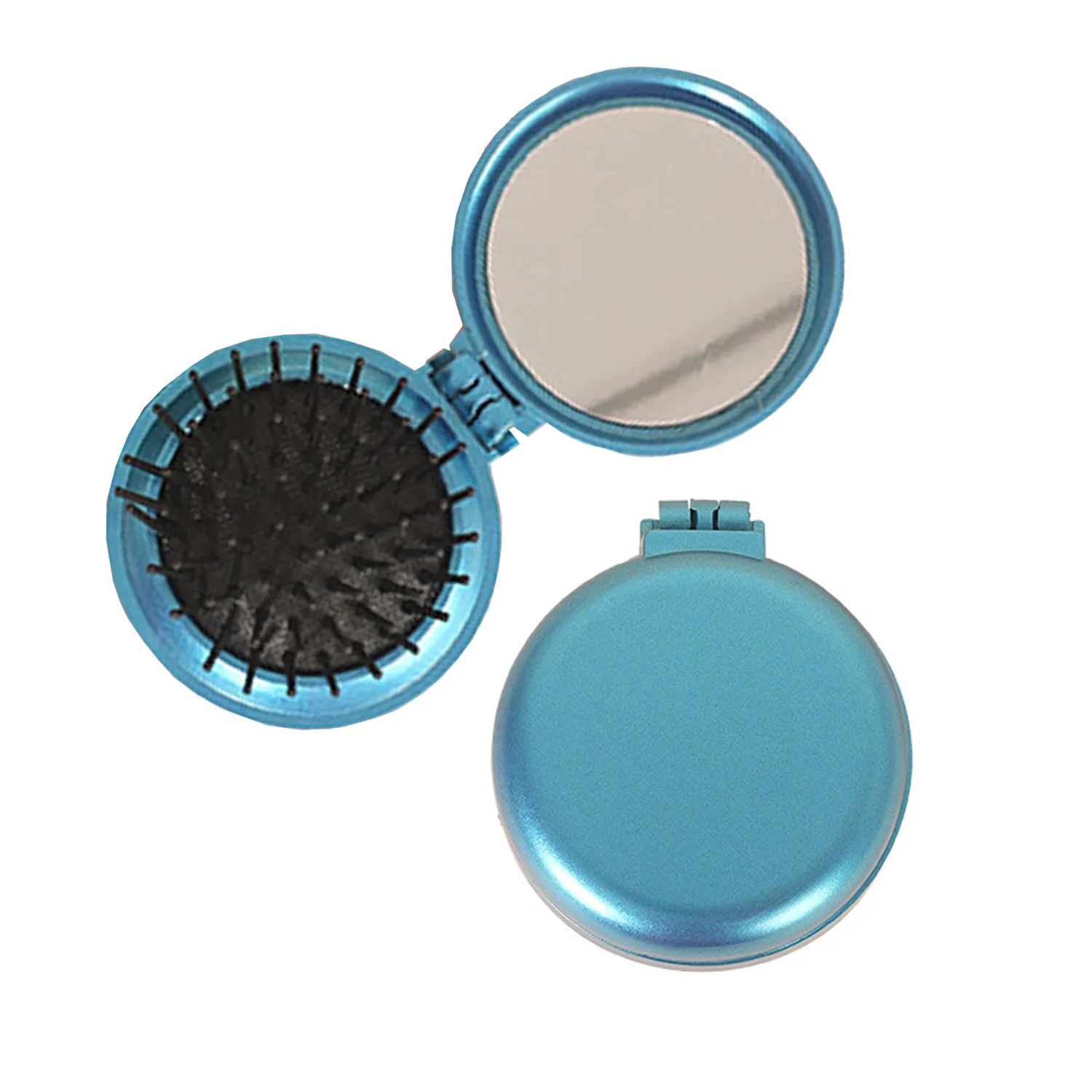 Travel Mirror Hair Brushes 2