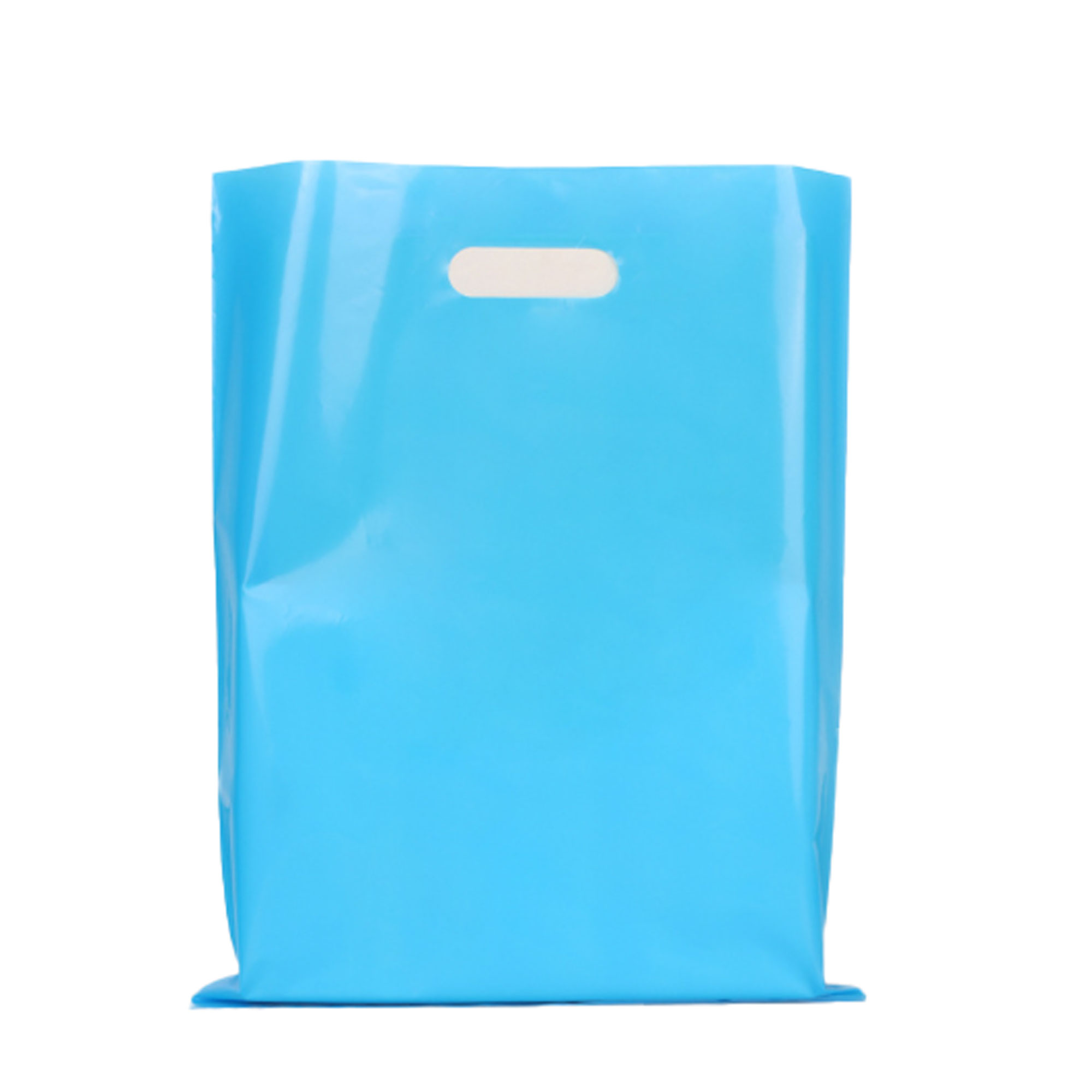 Die Cut Reusable Plastic Shopping Bags 5
