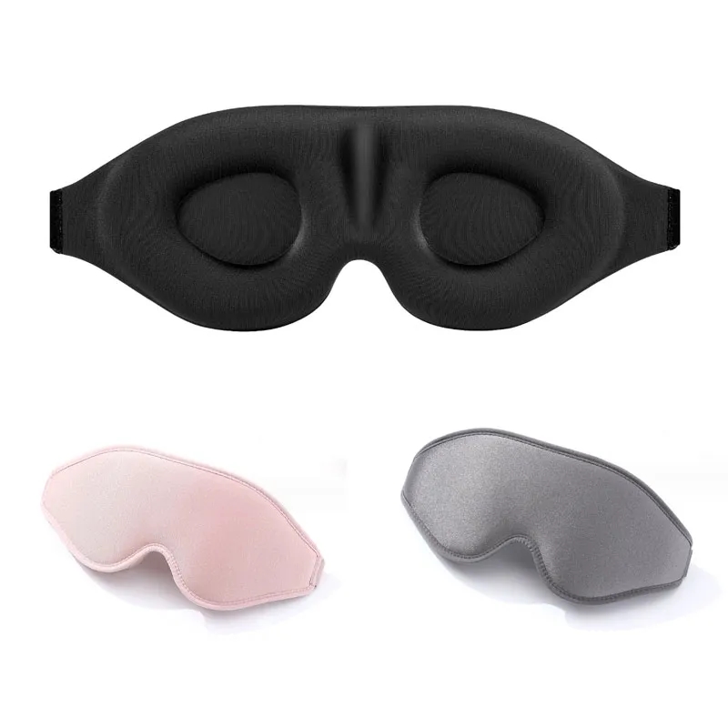 Sleep Eye Mask 3D Contoured Cup Sleeping Blindfold Concave 4