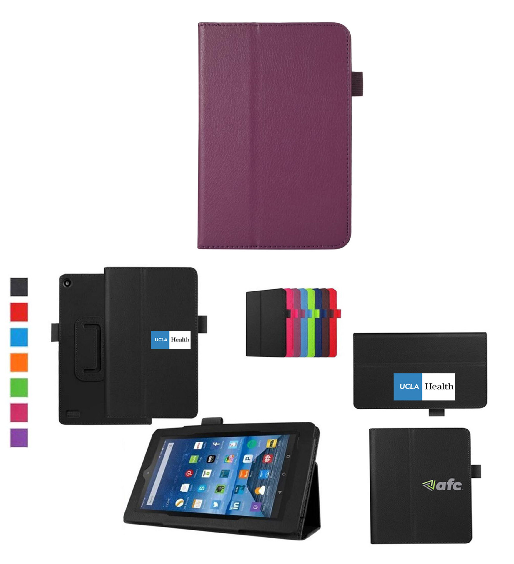 iBank ® Leatherette Case for Kindle Fire 7 12th Generation (2022) 1