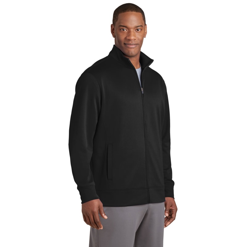 Sport-Tek Sport-Wick Fleece Full-Zip Jacket. 7