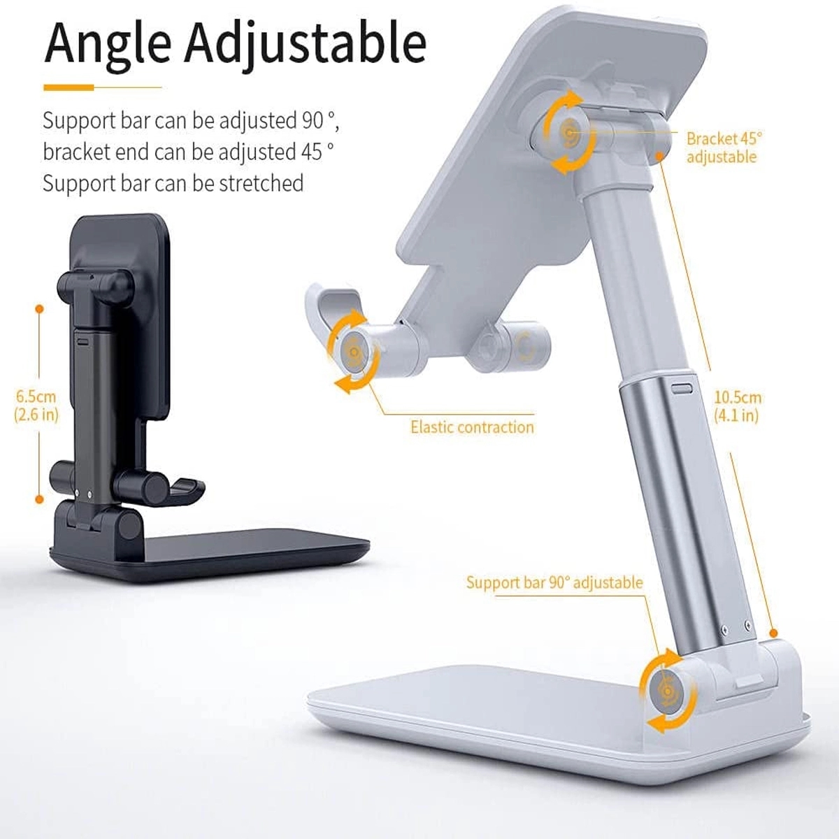 Foldable Phone Holder Tablet Stand For Desk 3