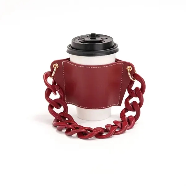 PU Chain Cup Sleeve 14