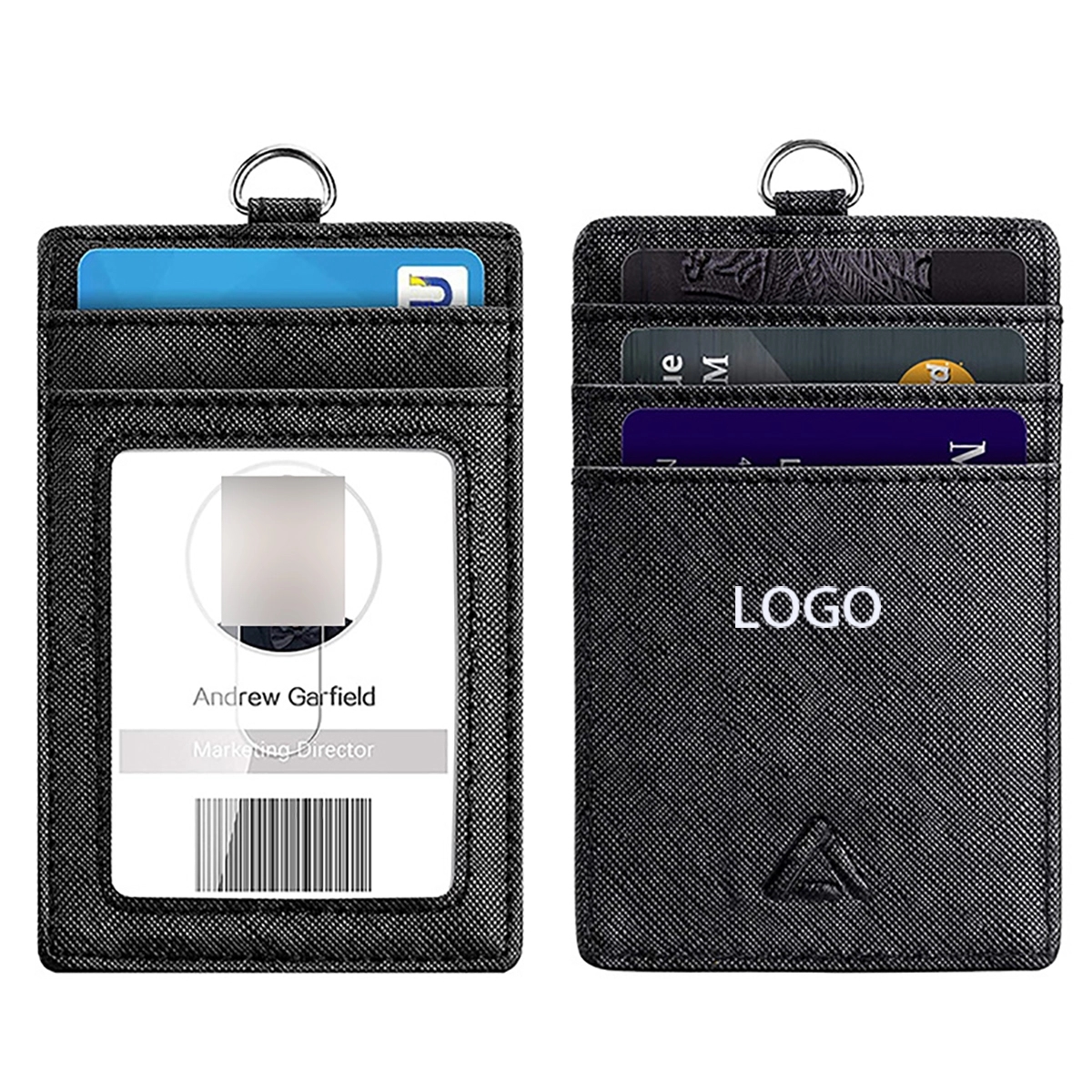 Heavy Duty Metal Retractable Badge Holder Pu 4