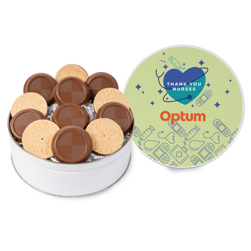 12 Piece Truffle Cookie Gift Tin 2