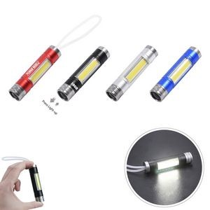 Lightweight Hollow Top LED Flashlight With Carabiner 13