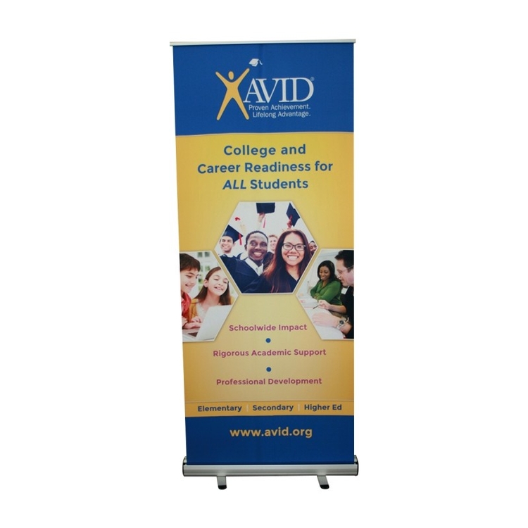 Standard Retractable Kit, Vinyl Retractable Banner Stand, 33" x 80" 9