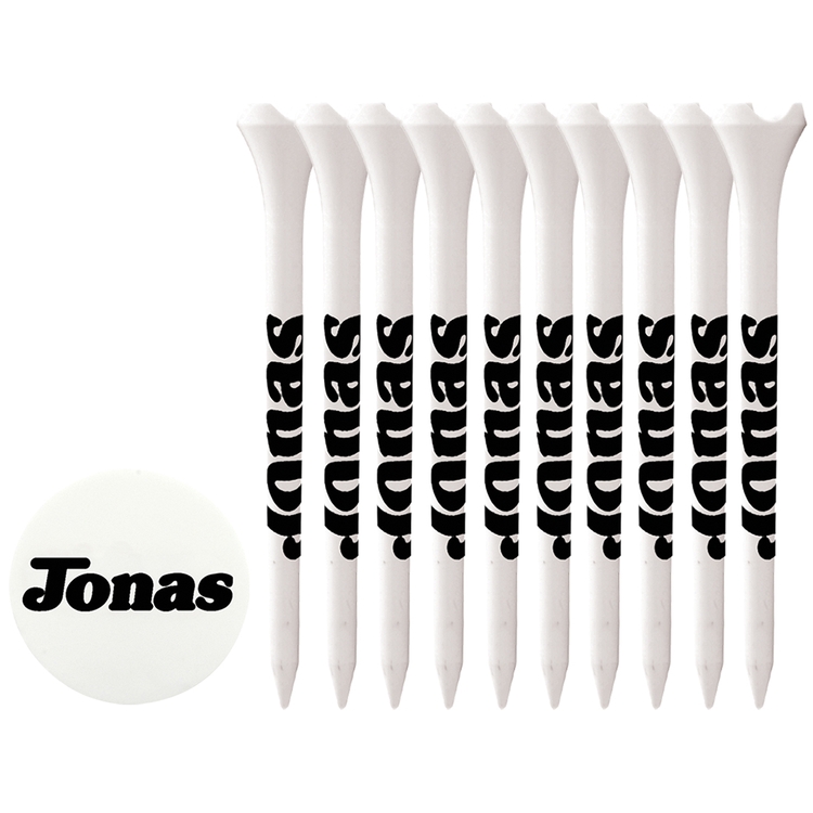 10 Performance Tees 2 3/4", 1 Ball Marker