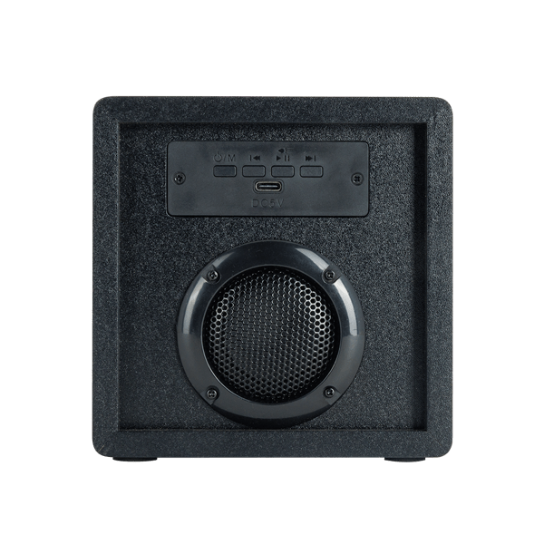 Orbit Wood Grain Mirror Light-Up Speaker 53