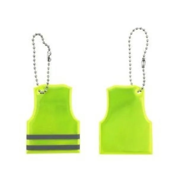 Various Reflective Vest Shaped Keychain 3