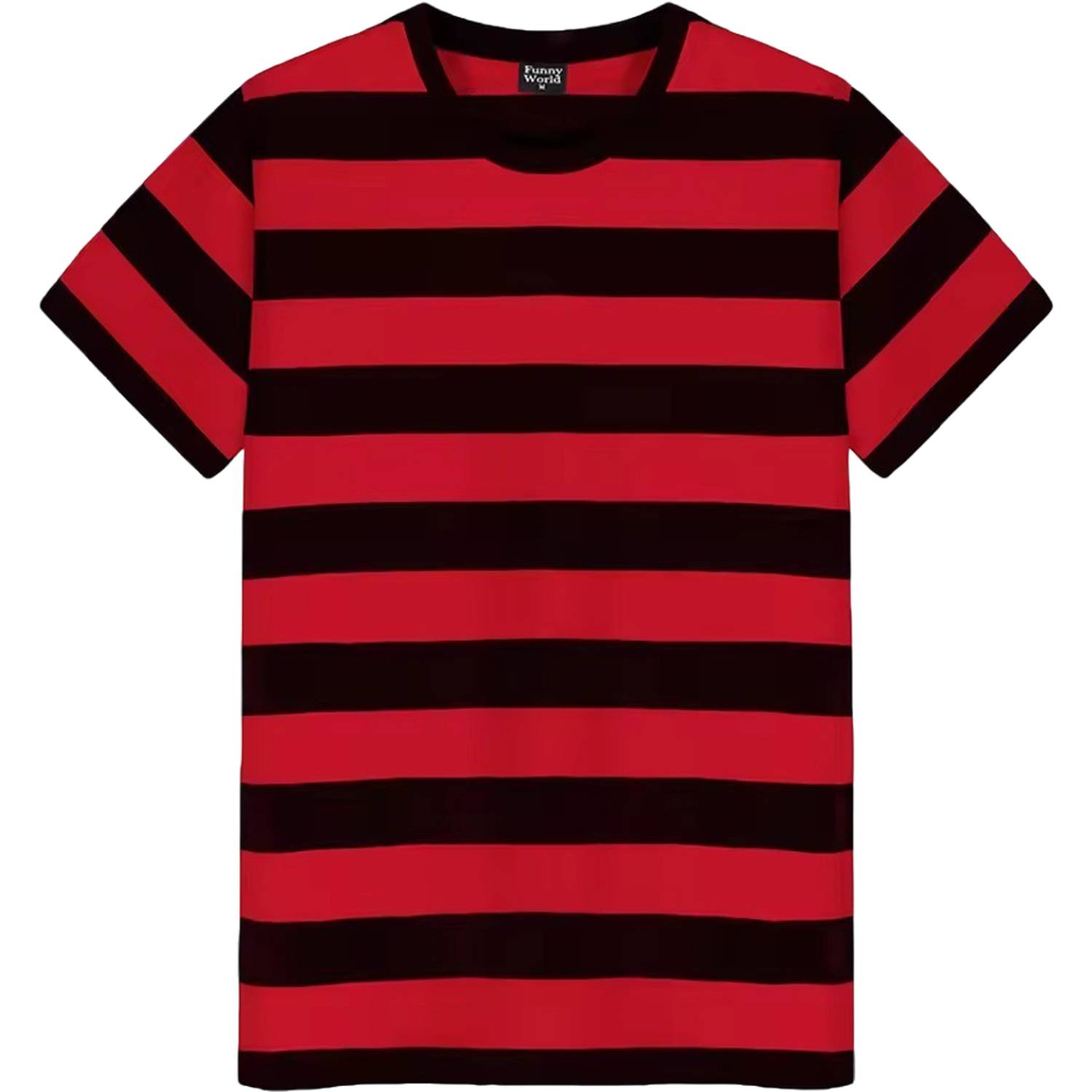Striped Casual Short Sleeve Crew Neck T-Shirt 4